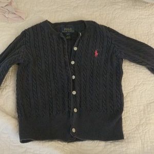 Girl"s Ralph Lauren polo cardigan, Size 7